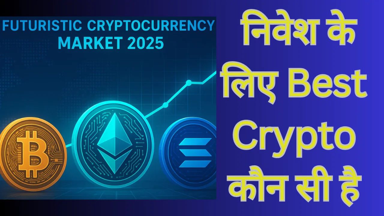 2025 में निवेश के लिए Best Cryptocurrency कौन सी है? (Complete Hindi Guide)